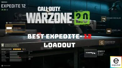COD Warzone 2.0 Best Expedite 12 Loadout