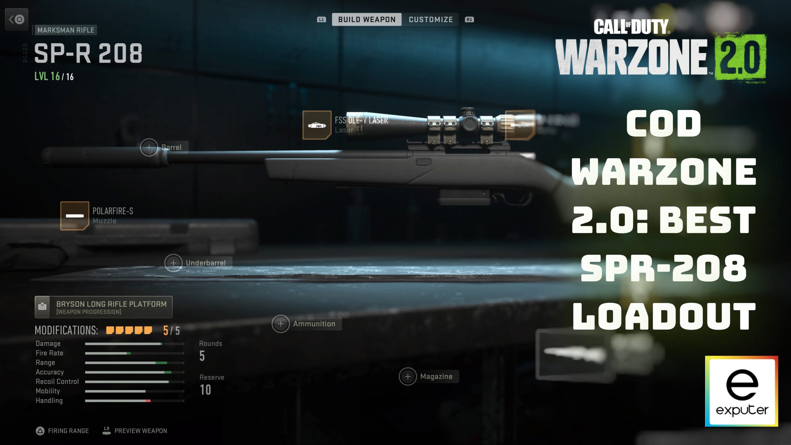 Featured image for COD Warzone 2.0 Best SPR-208 Loadout