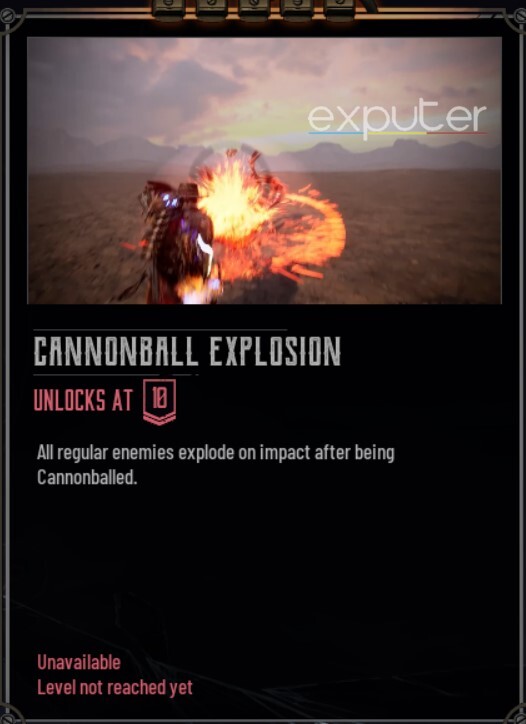 Cannonball Explosion