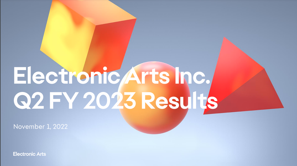 EA announces its Q2 FY 2023 results