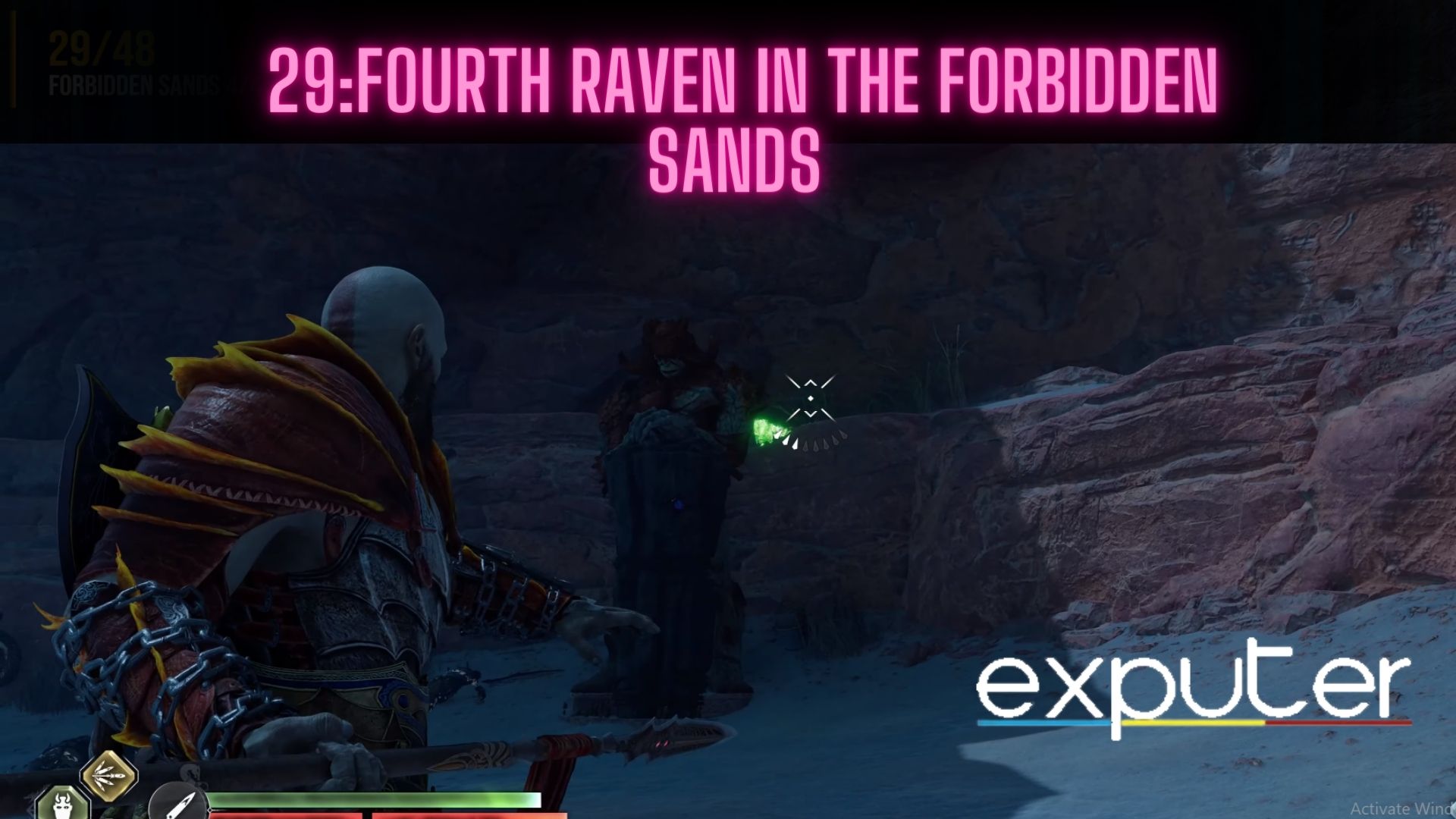 Fourth Raven In The Forbidden Sands In GOWR