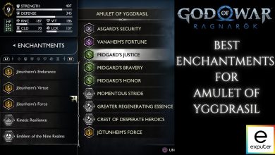 Guide for best amulet enchantments in GOW Ragnarok