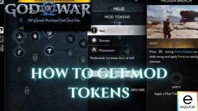 how to get Mod Tokens in God of War Ragnarok