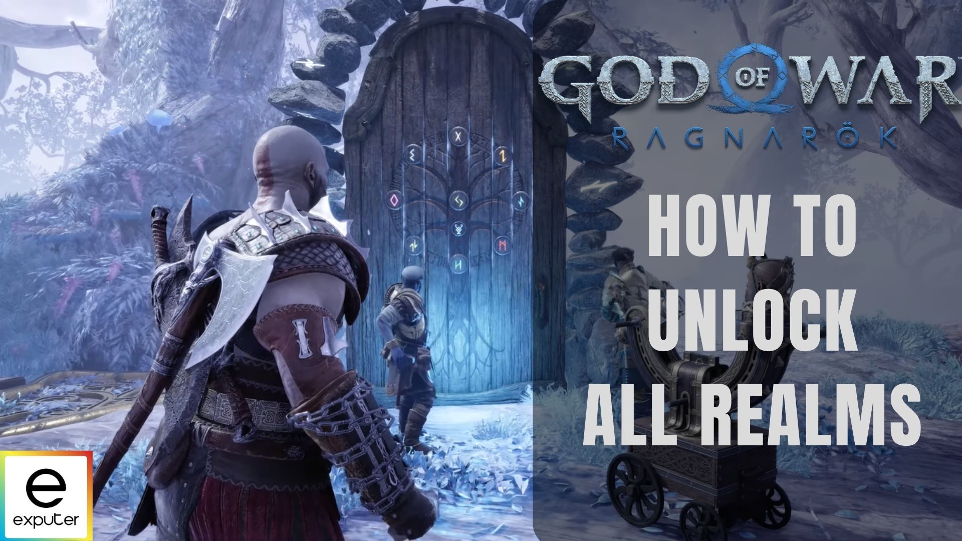 Unlocking the nine realms in God of War Ragnarok