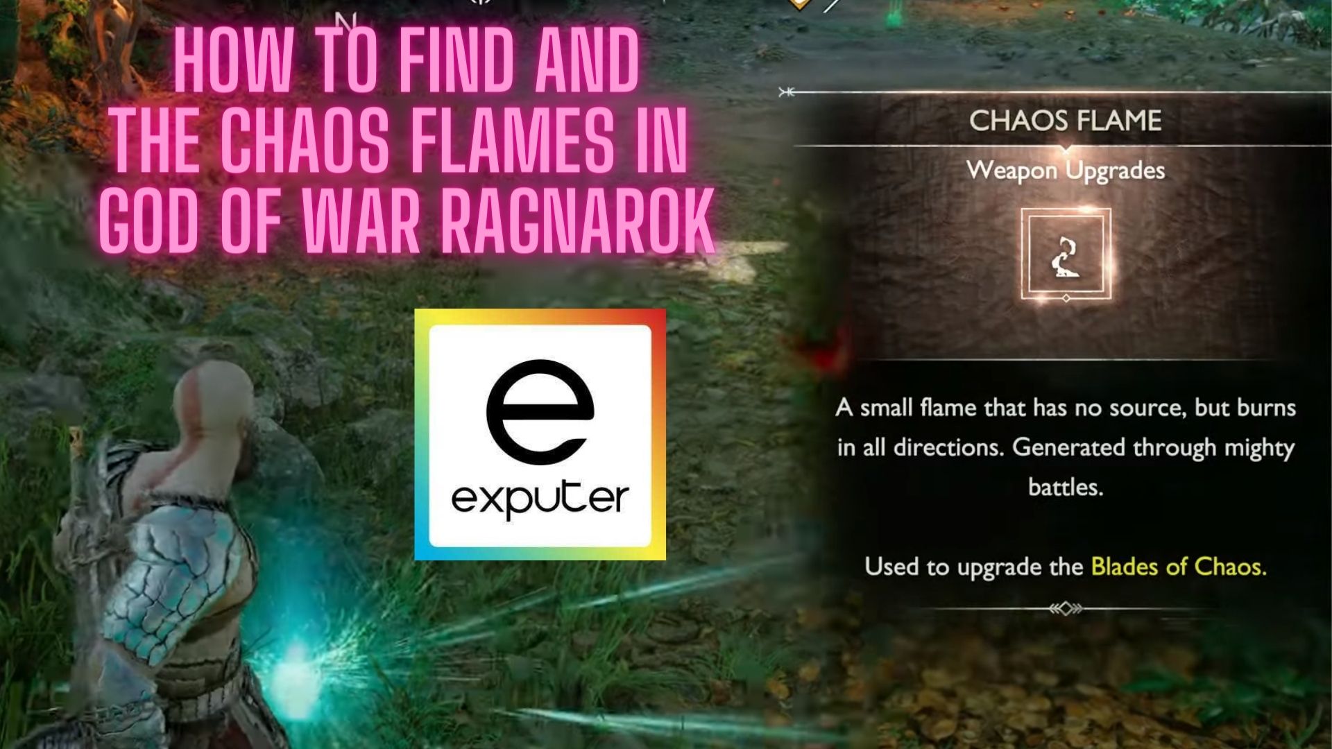 How To Find And Get Chaos Flames In God Of War Ragnarok