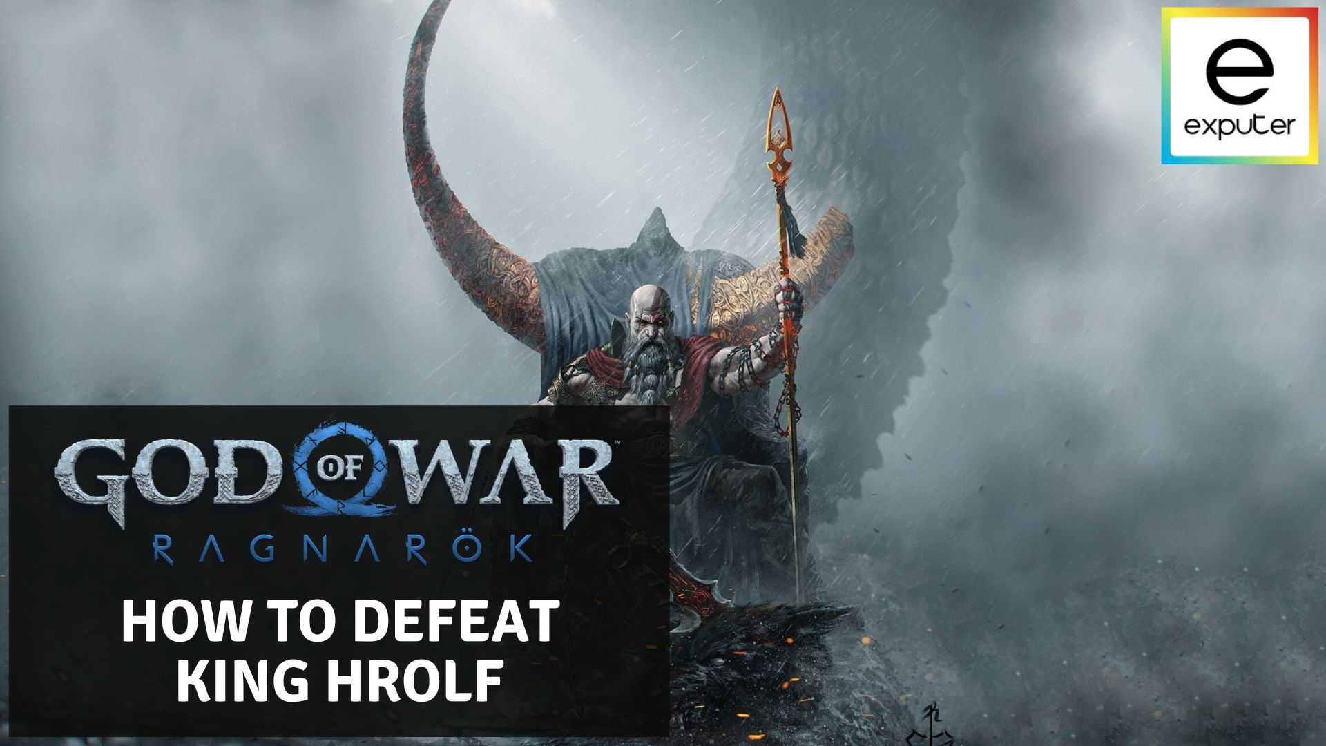 King Hrolf in God of War Ragnarok