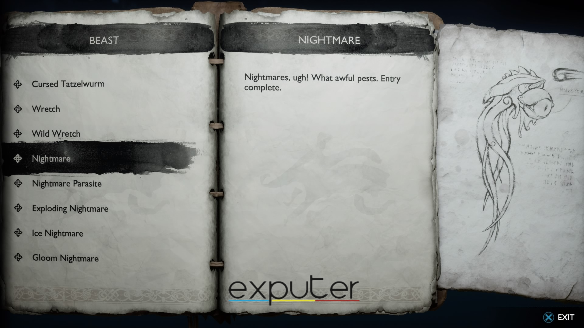 Nightmare Codex Description