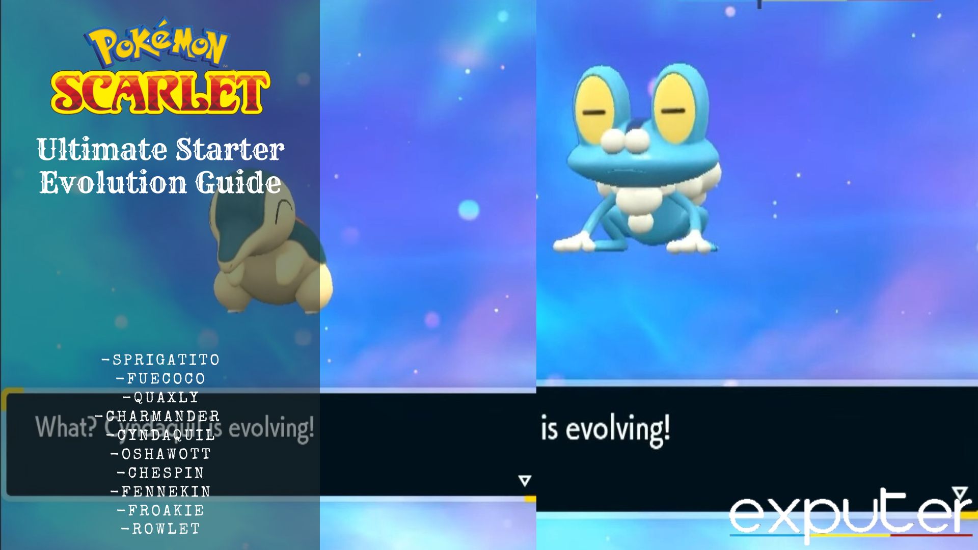 The Ultimate Pokemon Scarlet And Violet Starter Evolutions