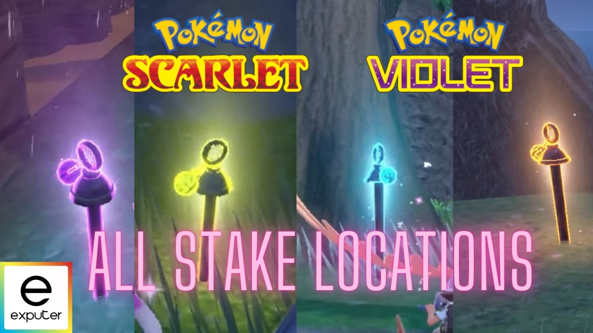 Stake Locations in Pokémon Scarlet & Violet