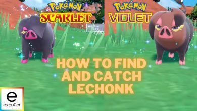 How To Find & Catch Lechonk in Pokémon Scarlet & Violet
