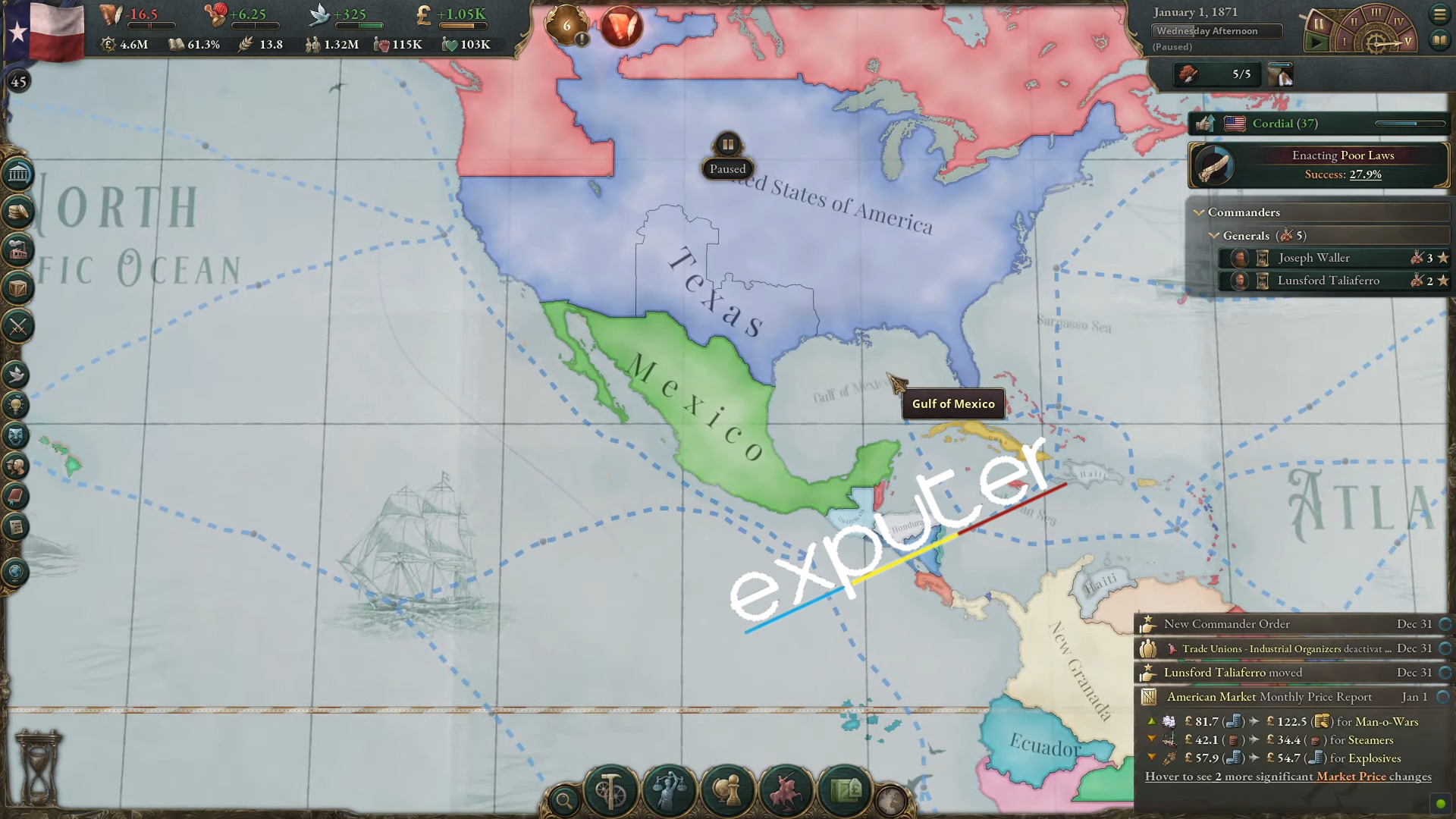 Texas Taking Over Mexico