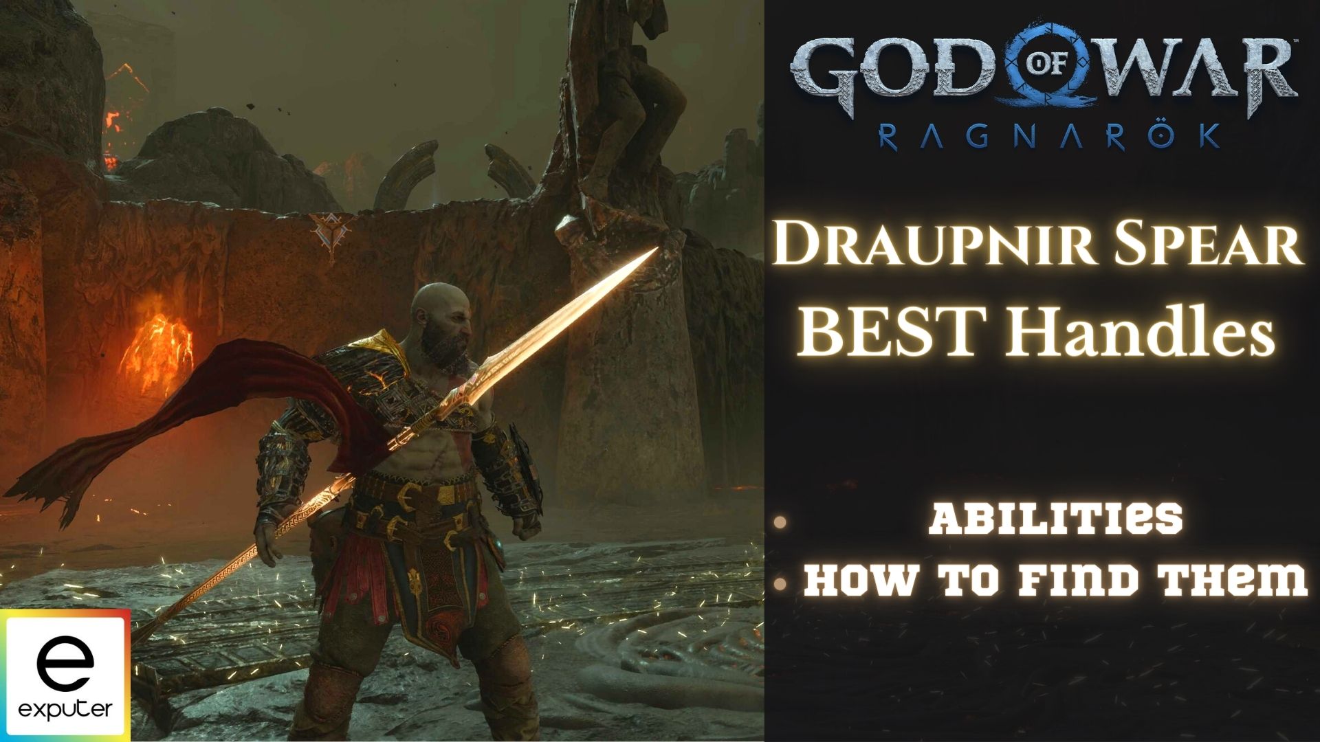 god of war ragnarok best draupnir spear handle