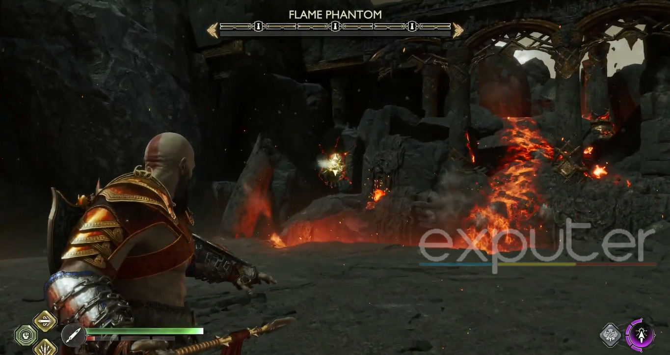 flame phantom boss god of war ragnarok