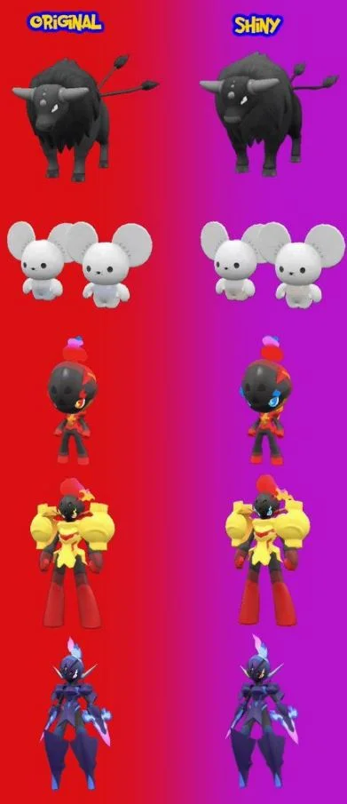 Zeon's Shinies [Pokemon Scarlet & Violet] [Mods]