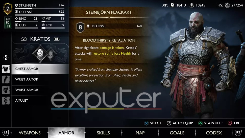the Steinbjorn armor set