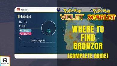 Pokemon Scarlet and Violet Bronzor location