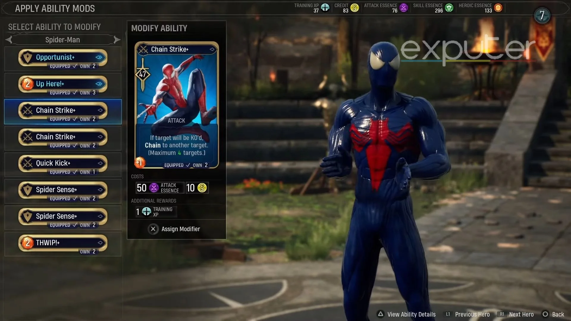 Marvel's Midnight Suns: How to apply mods to cards and abilities