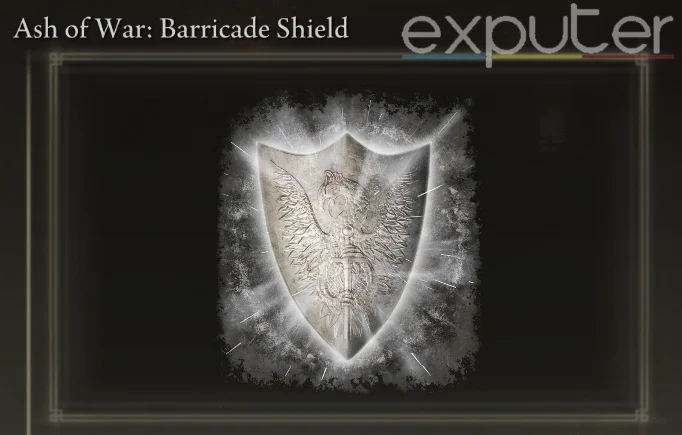 The Barricade Shield Ash of War inventory icon