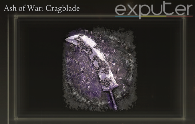 Cragblade Ash of War inventory icon