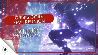 Crisis core reunion how to get genji armor set
