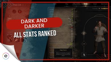 All Stats in Dark And Darker