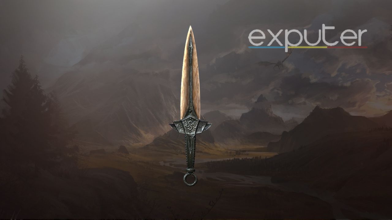 One Of The Best One-Handed Weapons In Skyrim Dragonbone Dagger