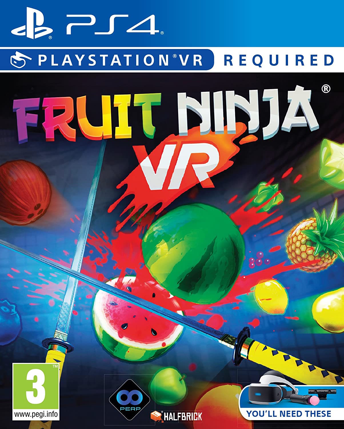 PSVR Fruit Ninja VR