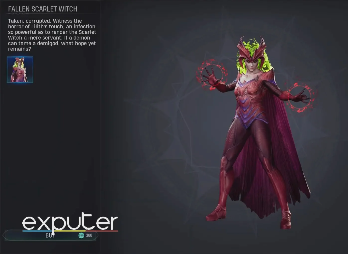 Fortnite Scarlet Witch Skin  Epic Outfit - Fortnite Skins