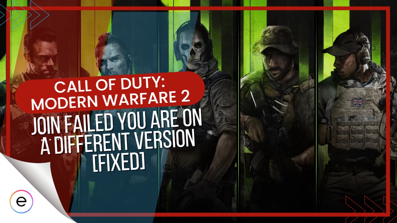 Modern Warfare 2 'Join failed because you are on a different version' error  : How to fix, possible reasons, and a lot more