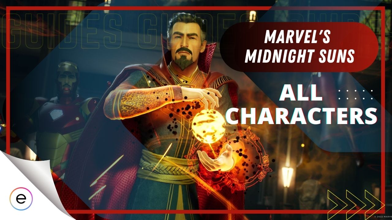 Marvel's Midnight Suns All Characters FEATURED IMAGE