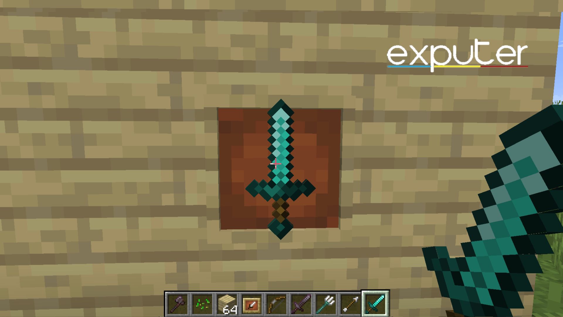 diamond sword in minecraft