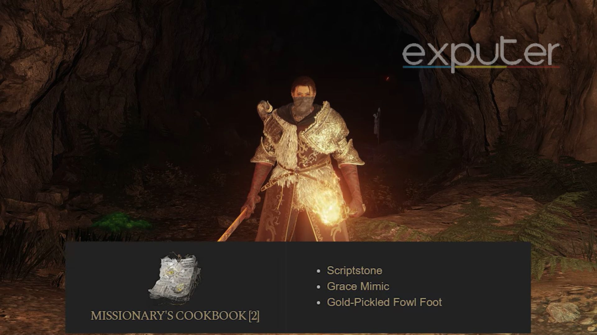 recipies cookbooks in the game.