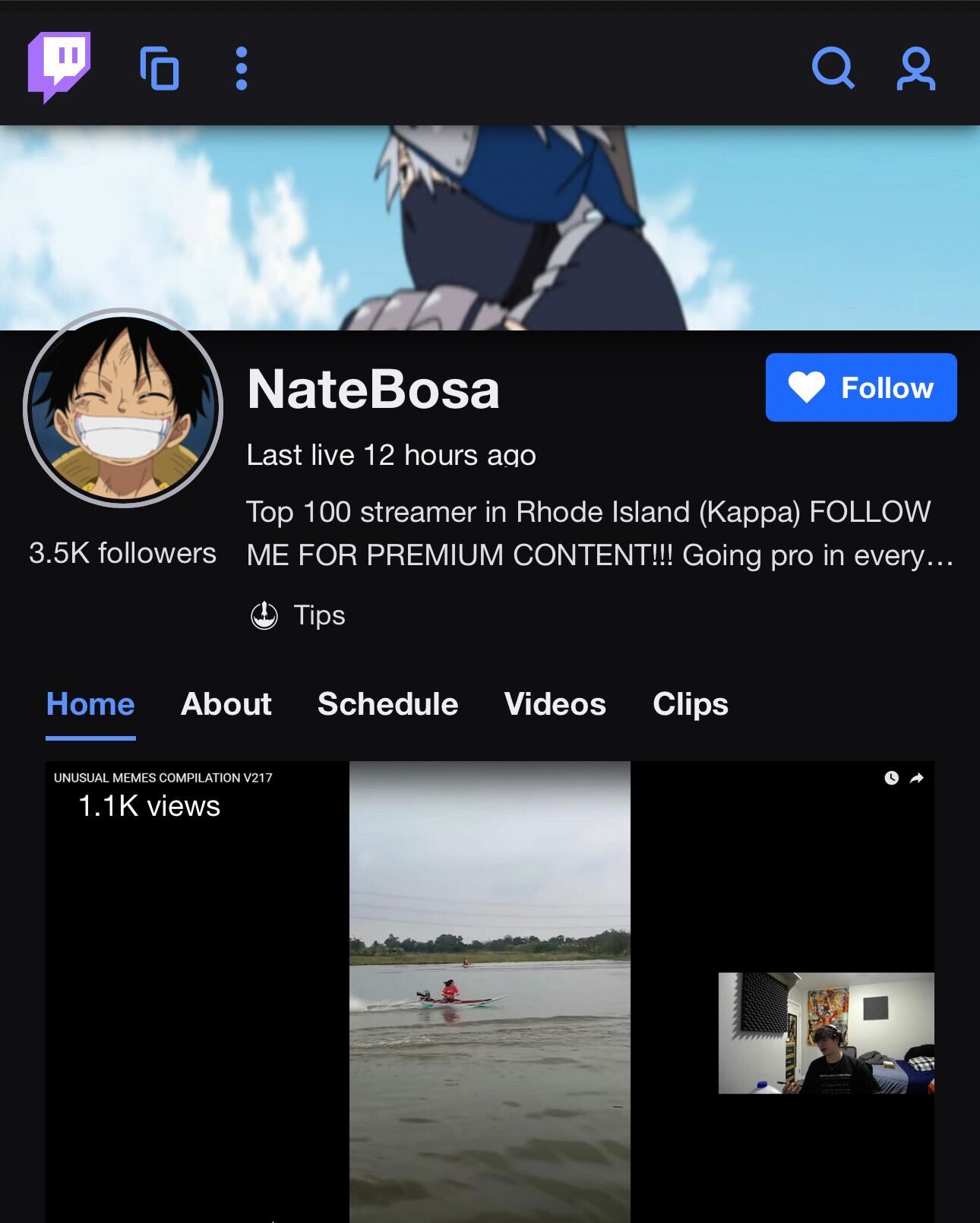 NateBosa Before Blowing Up