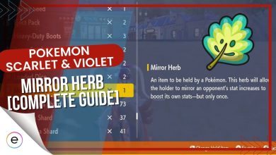 how to get mirror herb in pokemon scarlet and violet