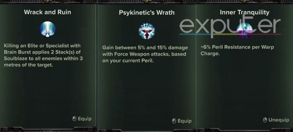 Psyker best feats level 10 Warhammer 40K Darktide
