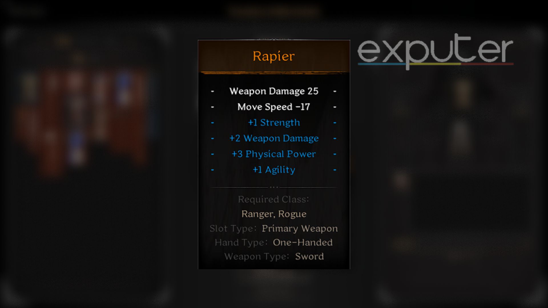 Rapier Sword 