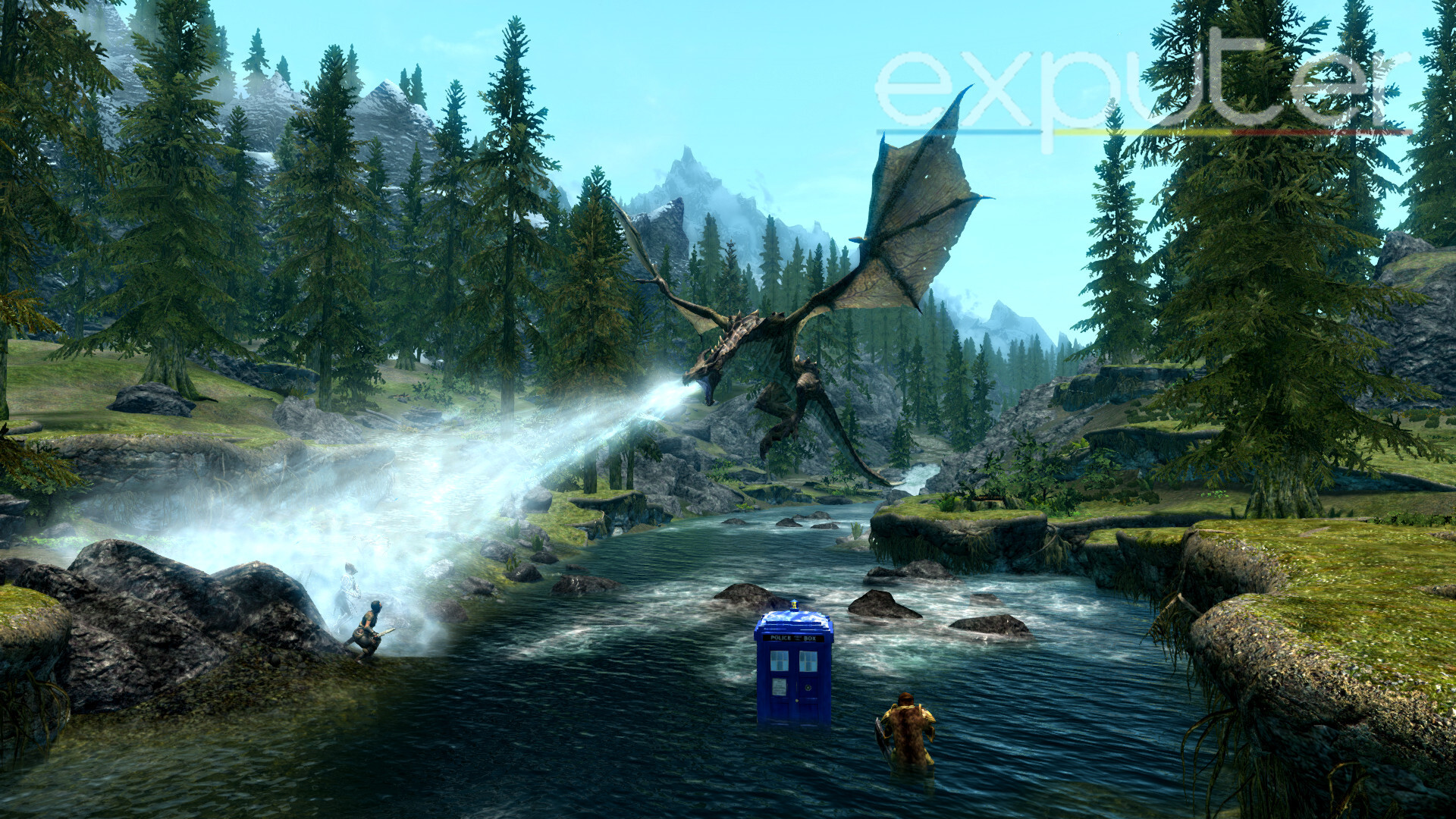 Realistic Water Two mod in Skyrim
