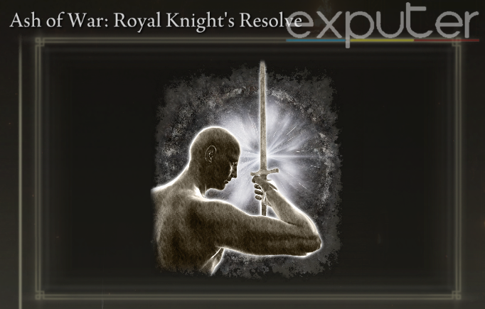 Royal Knight's Resolve Ash of War inventory icon