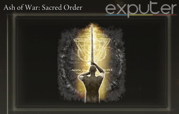 Sacred Order Ash of War inventory icon