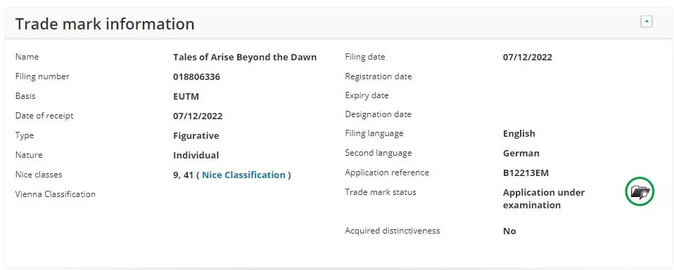 Tales Of Arise Beyond The Dawn Trademarked In Europe; Expansion