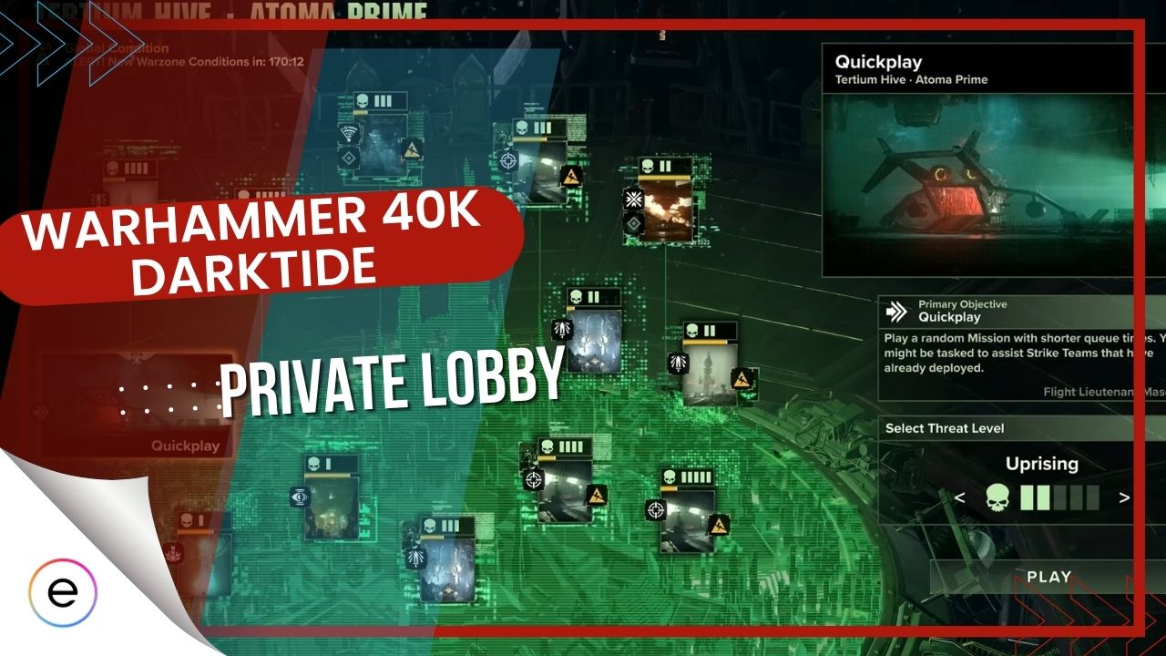 Private Lobby in Warhammer 40K Darktide