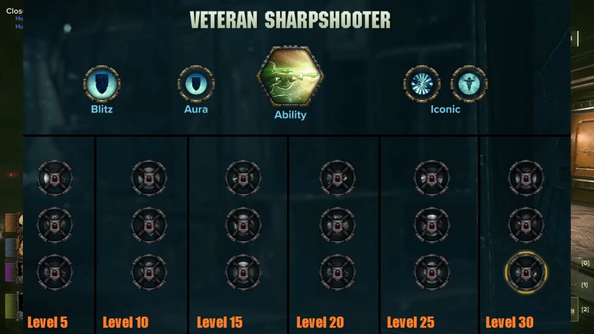 Warhammer 40,000: Darktide Veteran Sharpshooter Feat Tree