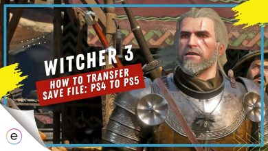 Save From PS4 To PS5 Witcher 3