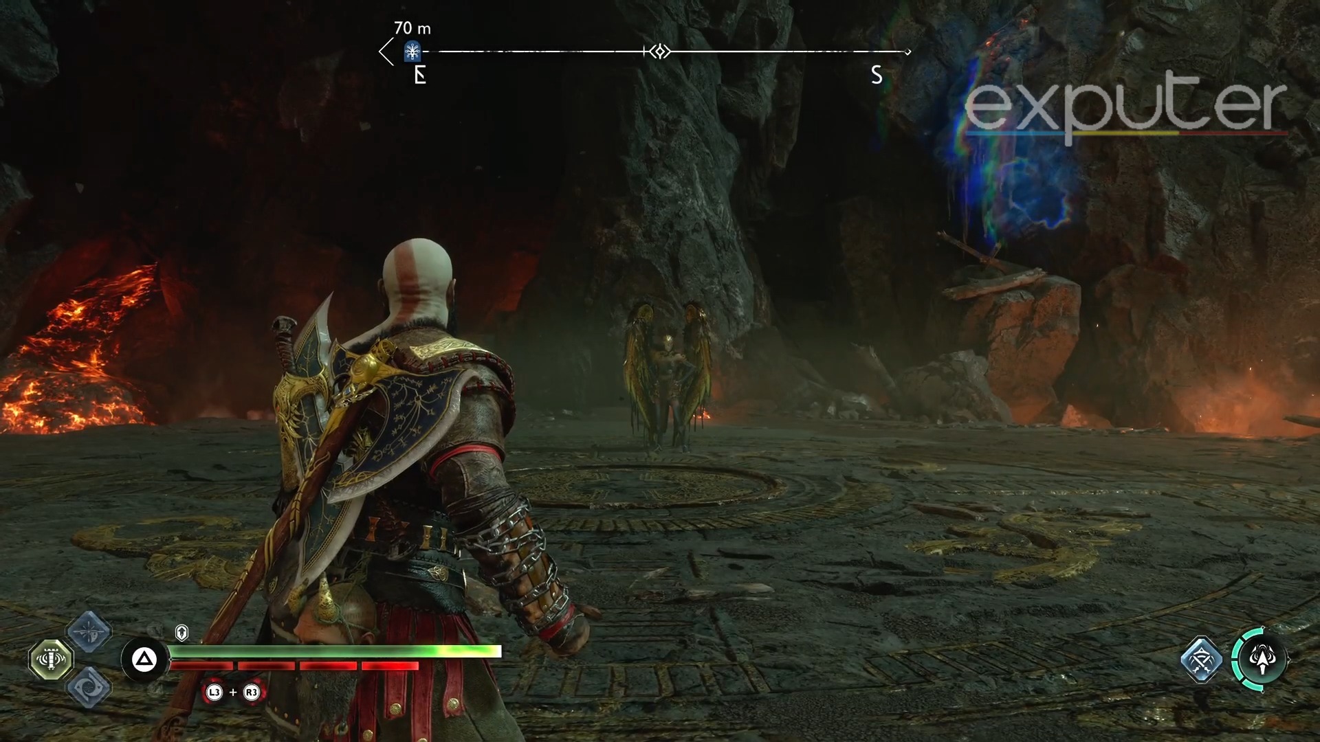 gna fight against kratos