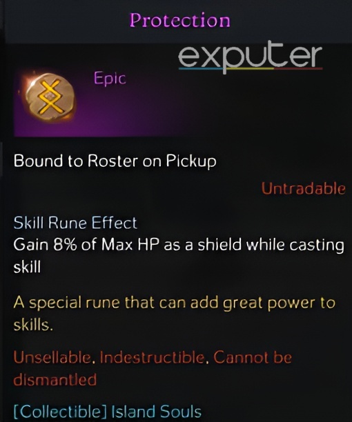 lost ark protection rune