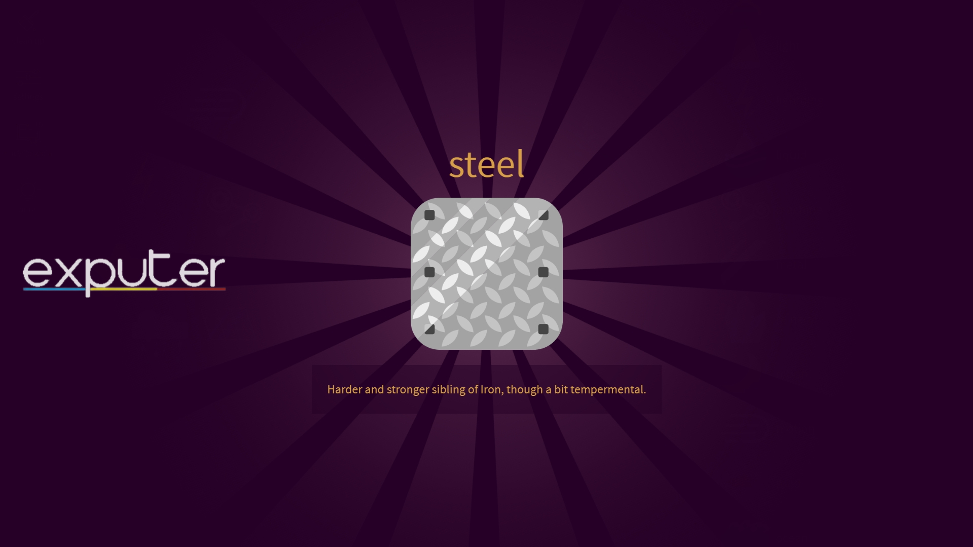 Steel in Little Alchemy 2