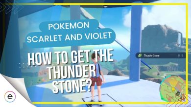 pokemon scarlet and violet thunder stone location
