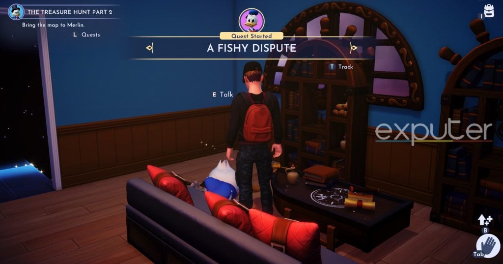 Beginning of A Fishy Dispute in Disney Dreamlight