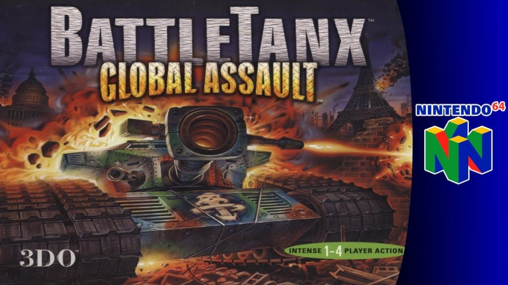 Best Multiplayer n64 Game BattleTanx: Global Assault 