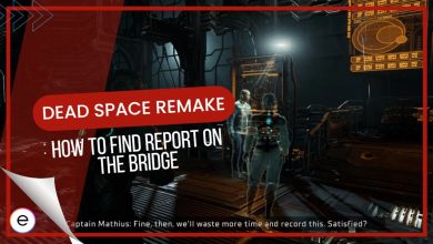 How To Find Report On Bridge Dead Space Remake